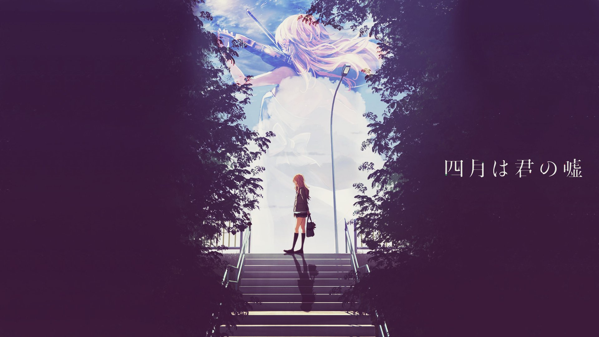 Your Lie in April HD Wallpaper | Background Image | 1920x1080 | ID