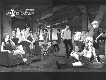 Yoko Higuchi Hidemi Kinoshita Nobutaka Oda Kōsuke Kira Masahito Date Kiyoshi Taira Ryōta Sakamoto Himiko (Btooom!) Anime Btooom! HD Desktop Wallpaper | Background Image