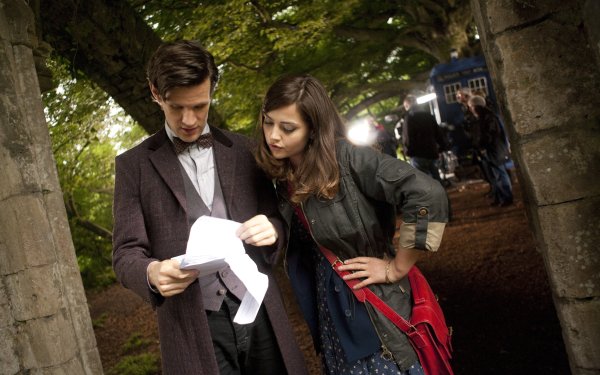 TV Show Doctor Who Jenna Coleman Matt Smith HD Wallpaper | Background Image