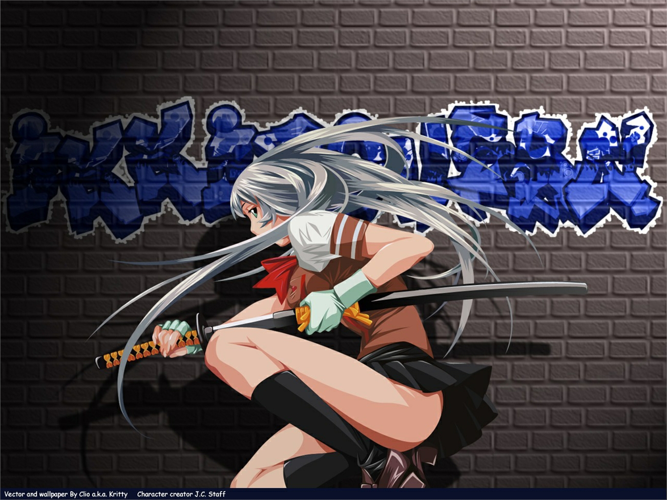 Anime Ikki Tousen Wallpaper