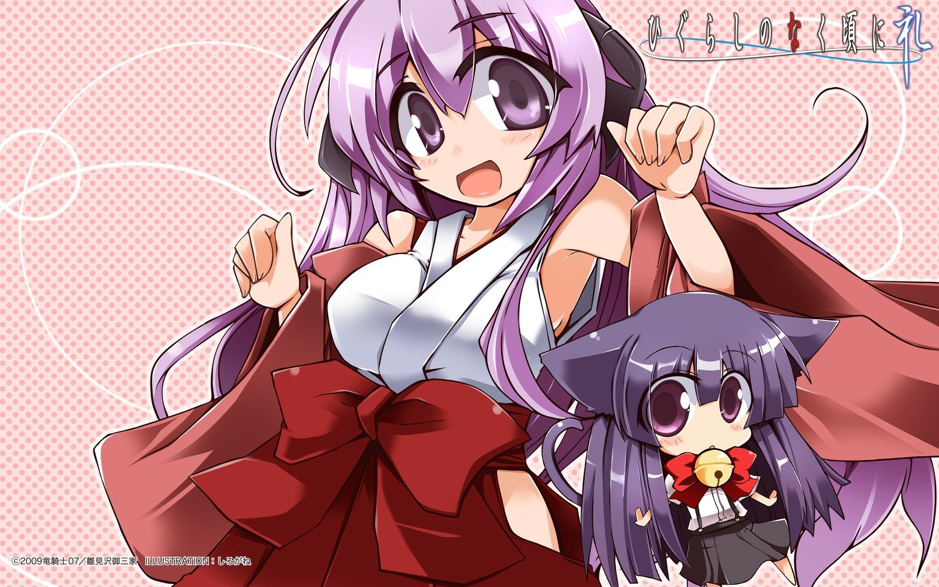 Download Furude Hanyū Anime Higurashi When They Cry HD Wallpaper