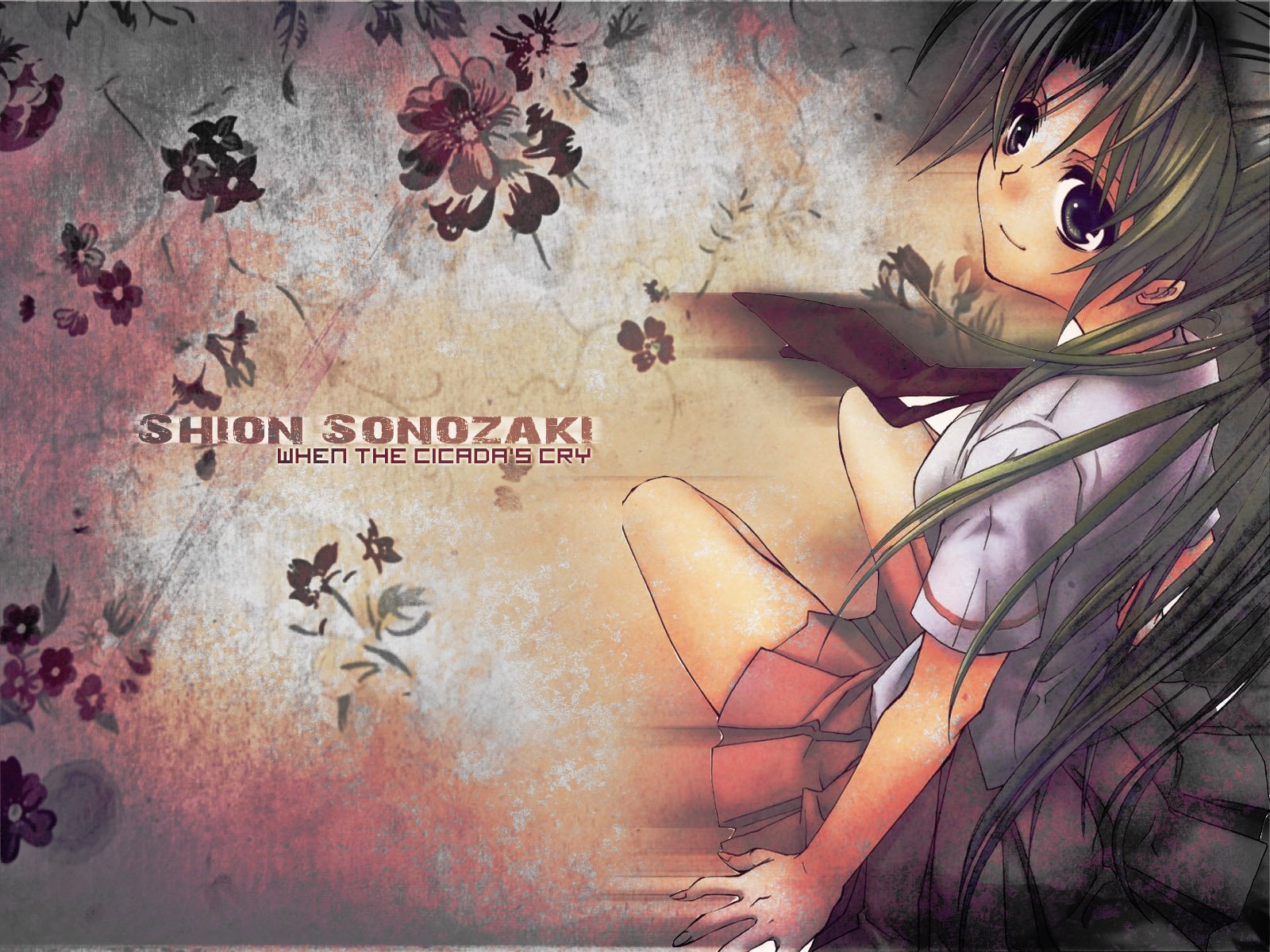 Download Sonozaki Shion Anime Higurashi When They Cry Wallpaper