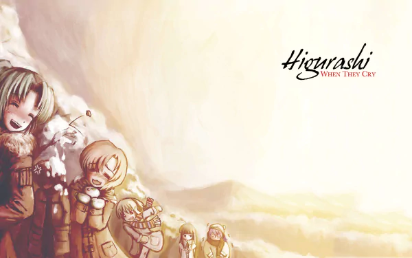 Anime Higurashi When They Cry HD Desktop Wallpaper | Background Image