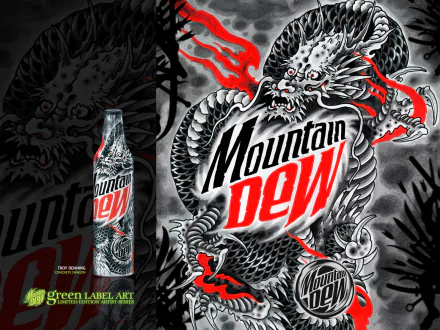 man made Mountain Dew HD Desktop Wallpaper | Background Image