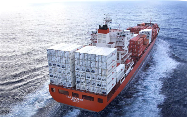 vehicle container ship HD Desktop Wallpaper | Background Image