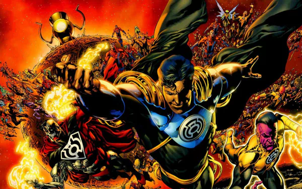 Comic sinestro corps HD Desktop Wallpaper | Background Image