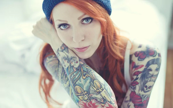 woman tattoo HD Desktop Wallpaper | Background Image