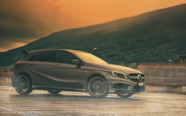 vehicle Mercedes-Benz AMG A45 HD Desktop Wallpaper | Background Image