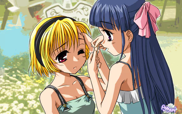 Furude Rika Hōjō Satoko Anime Higurashi When They Cry HD Desktop Wallpaper | Background Image