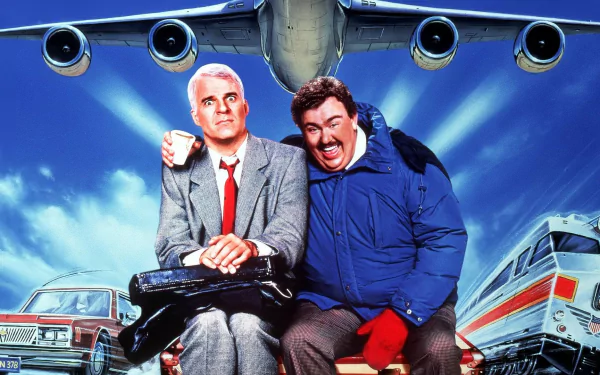 Trains Plains & Automobiles Steve Martin John Candy movie Planes, Trains & Automobiles HD Desktop Wallpaper | Background Image