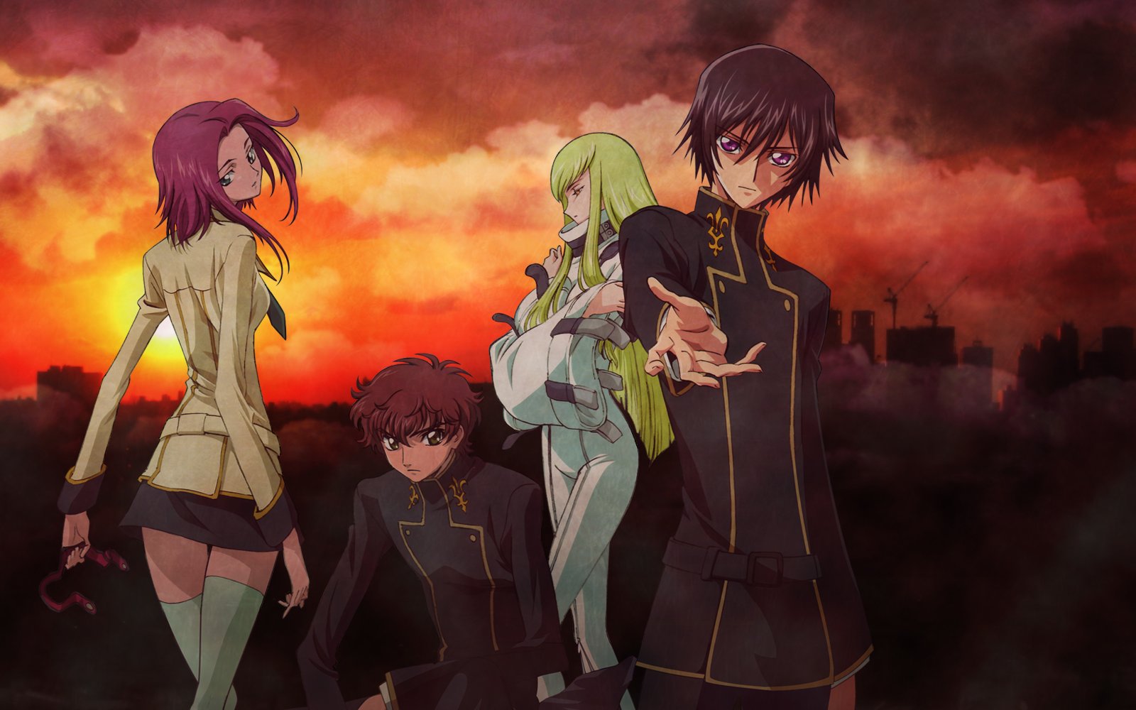 Download Lelouch Lamperouge Cc Code Geass Suzaku Kururugi Kallen Kōzuki Anime Code Geass 1918