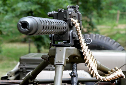 man made M1919 Browning machine gun HD Desktop Wallpaper | Background Image