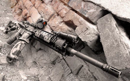 man made Colt AR-15 HD Desktop Wallpaper | Background Image