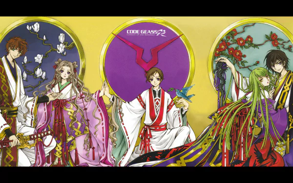 Jiang Lihua Suzaku Kururugi Rolo Lamperouge Lelouch Lamperouge C.C. (Code Geass) Anime Code Geass HD Desktop Wallpaper | Background Image