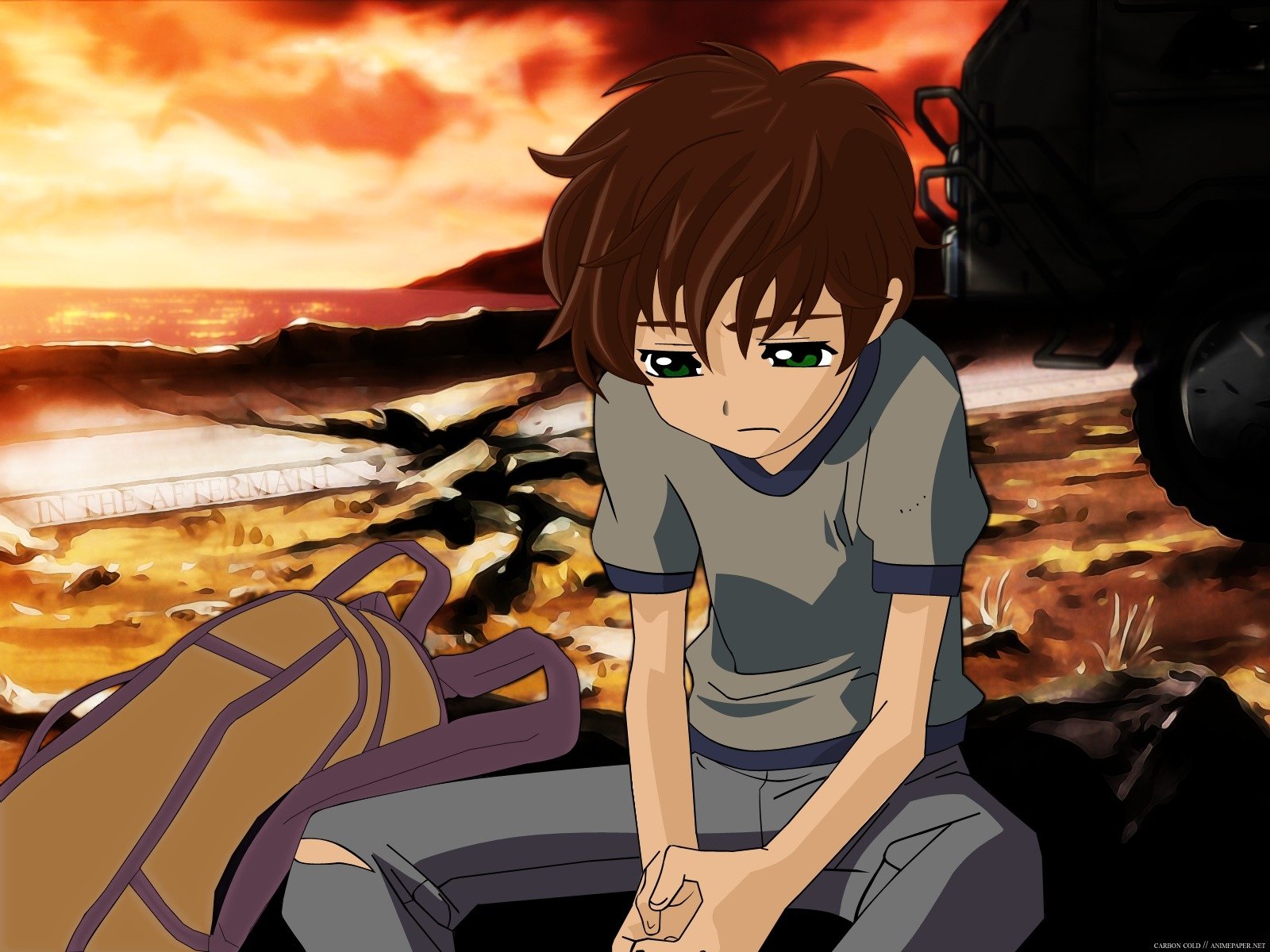 Download Suzaku Kururugi Anime Code Geass Wallpaper