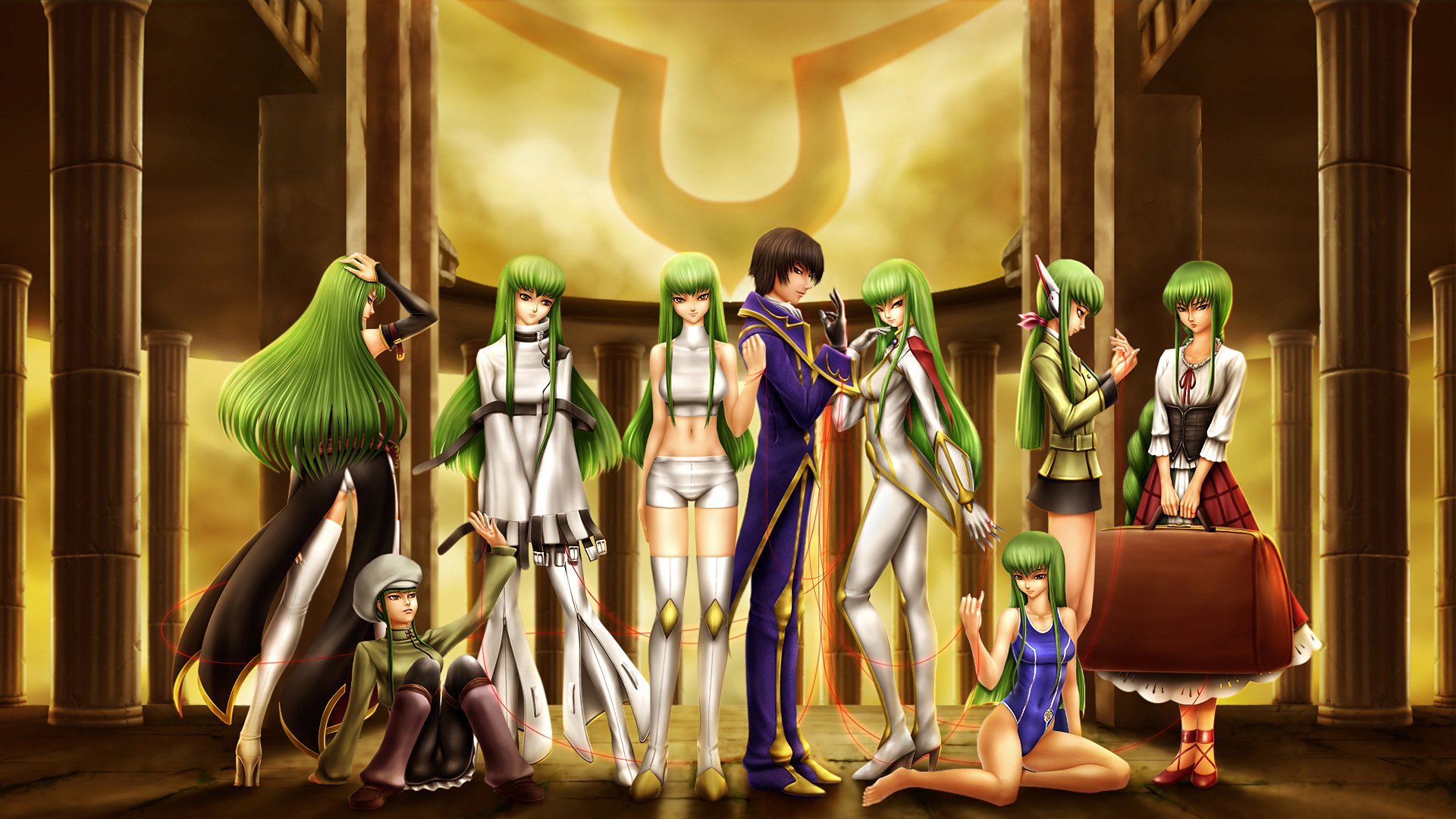Download Lelouch Lamperouge C.C. (Code Geass) Anime Code Geass HD ...