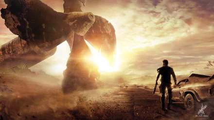 Max Rockatansky video game Mad Max HD Desktop Wallpaper | Background Image