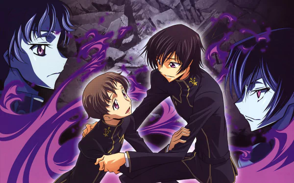 Lelouch Lamperouge Rolo Lamperouge Anime Code Geass HD Desktop Wallpaper | Background Image