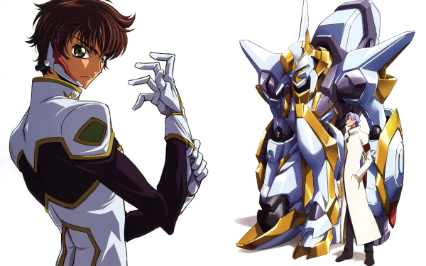 Lloyd Asplund Suzaku Kururugi Anime Code Geass HD Desktop Wallpaper | Background Image