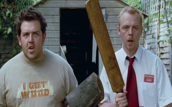 Movie Shaun Of The Dead Simon Pegg Nick Frost HD Wallpaper | Background Image