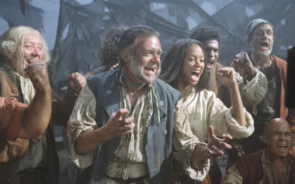 Joshamee Gibbs Kevin McNally movie Pirates Of The Caribbean: The Curse Of The Black Pearl HD Desktop Wallpaper | Background Image