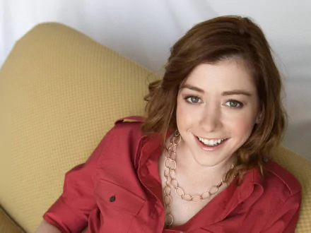 Celebrity Alyson Hannigan HD Desktop Wallpaper | Background Image