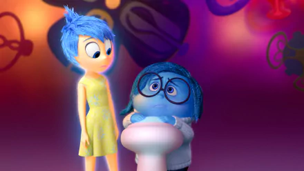 Sadness (Inside Out) Joy (Inside Out) movie Inside Out HD Desktop Wallpaper | Background Image