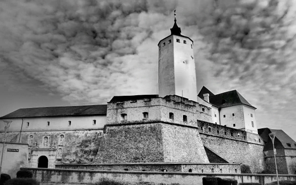 man made Forchtenstein Castle HD Desktop Wallpaper | Background Image