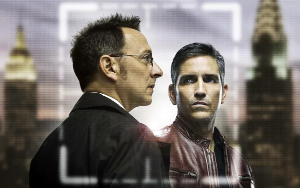 Jim Caviezel Michael Emerson TV Show Person Of Interest HD Desktop Wallpaper | Background Image