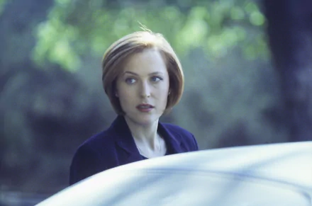 Gillian Anderson Dana Scully TV Show The X-Files HD Desktop Wallpaper | Background Image