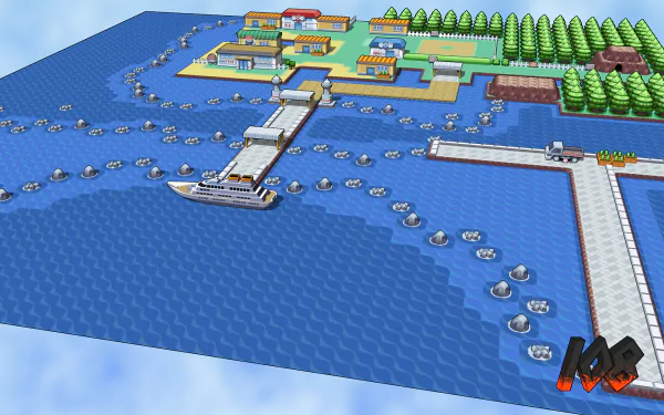 video game Pokemon: FireRed and LeafGreen HD Desktop Wallpaper | Background Image