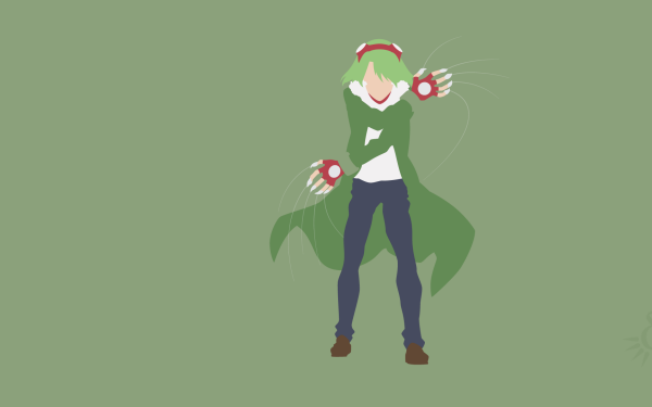 Anime Akame ga Kill! Lubbock Green Hair Arma Coat Glove Goggles Minimalist Fondo de pantalla HD | Fondo de Escritorio