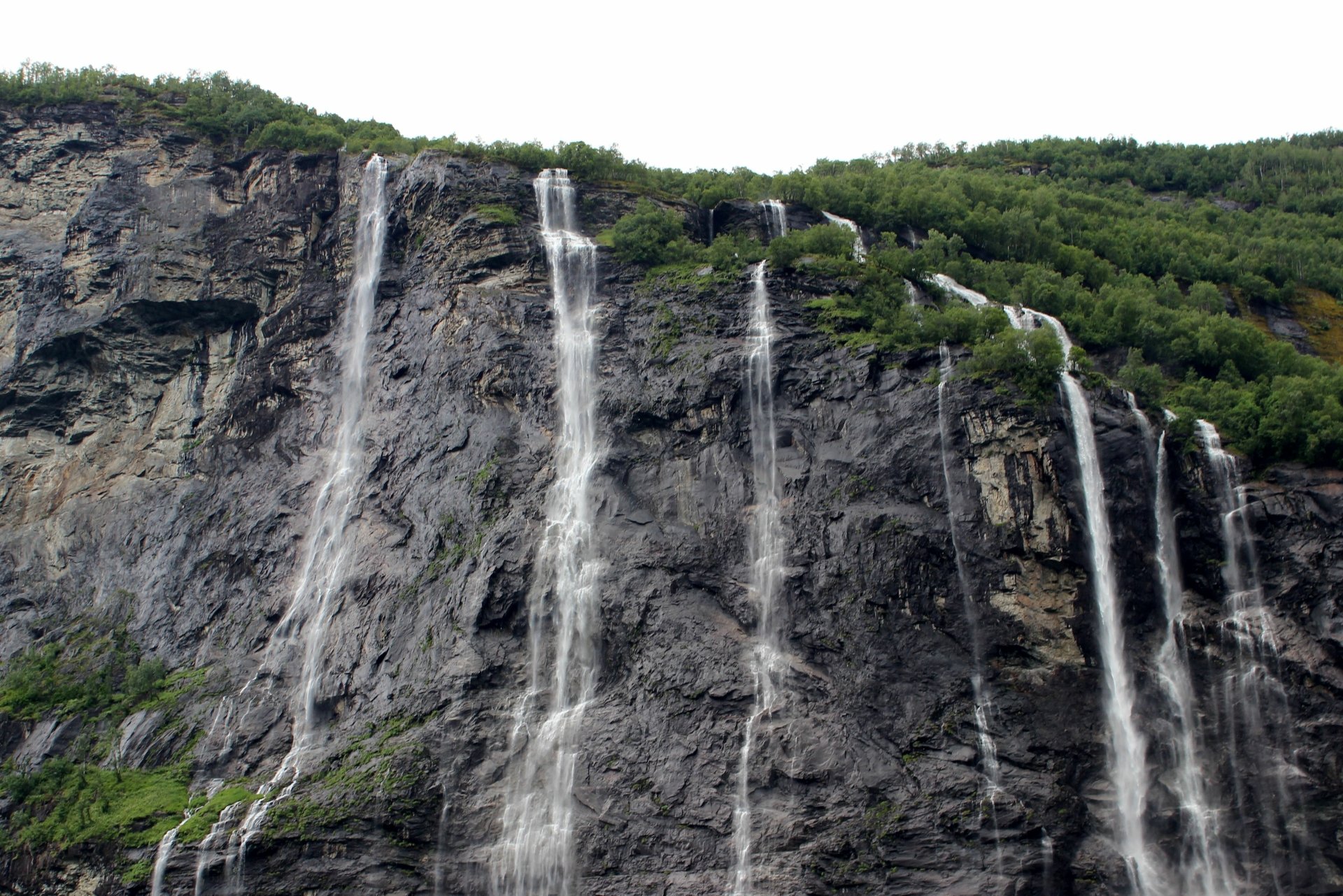 Download Nature Seven Sisters Waterfall, Norway 4k Ultra HD Wallpaper