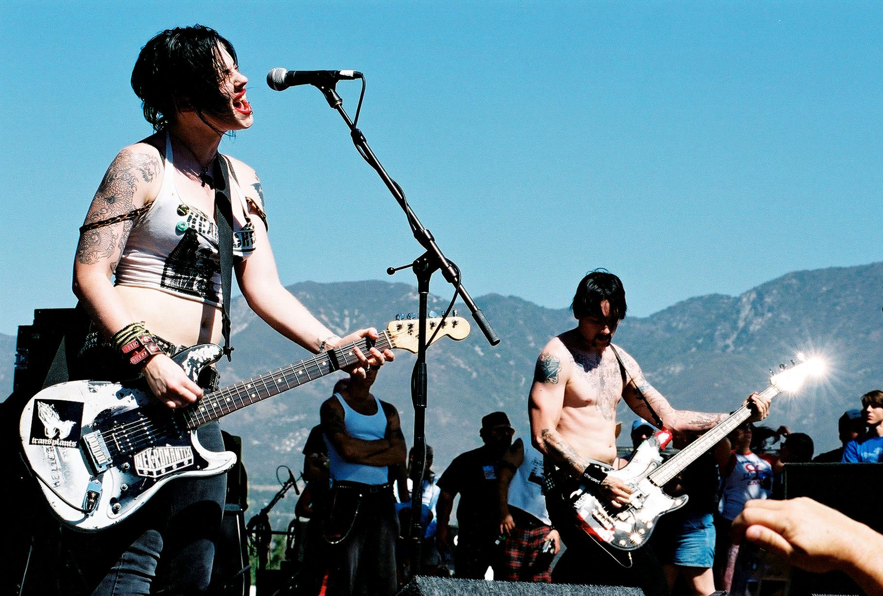 Download Brody Dalle Music The Distillers Wallpaper