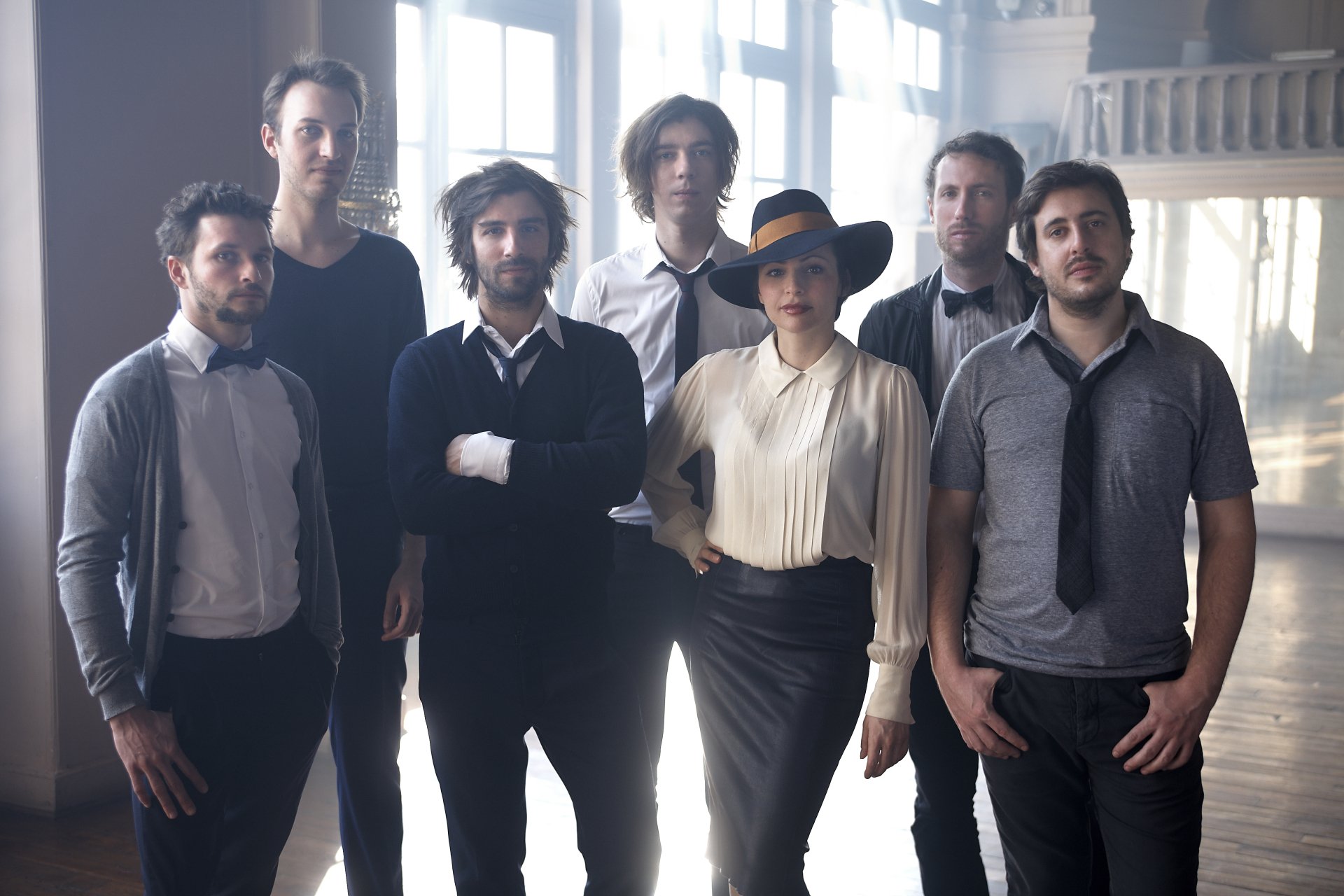Download Electro Swing Music Caravan Palace 4k Ultra HD Wallpaper