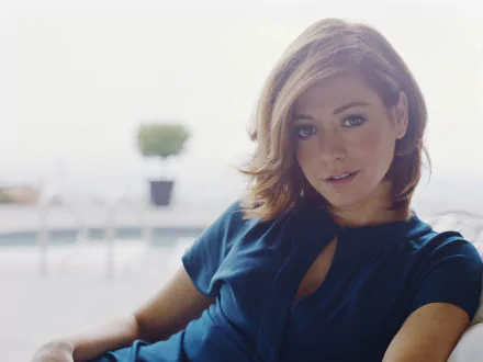 Celebrity Alyson Hannigan HD Desktop Wallpaper | Background Image