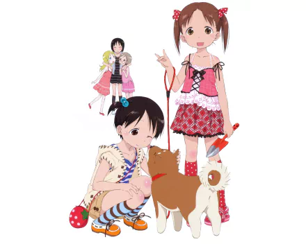 Anime Strawberry Marshmallow HD Desktop Wallpaper | Background Image