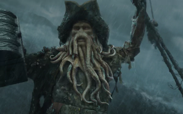 Davy Jones movie Pirates Of The Caribbean: Dead Man's Chest HD Desktop Wallpaper | Background Image