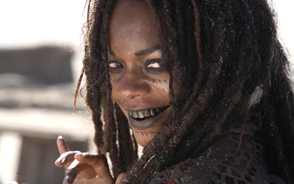 Tia Dalma Naomie Harris movie Pirates Of The Caribbean: At World's End HD Desktop Wallpaper | Background Image