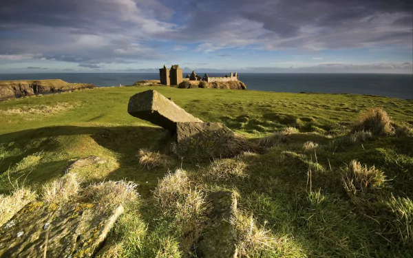 man made dunnottar castle HD Desktop Wallpaper | Background Image