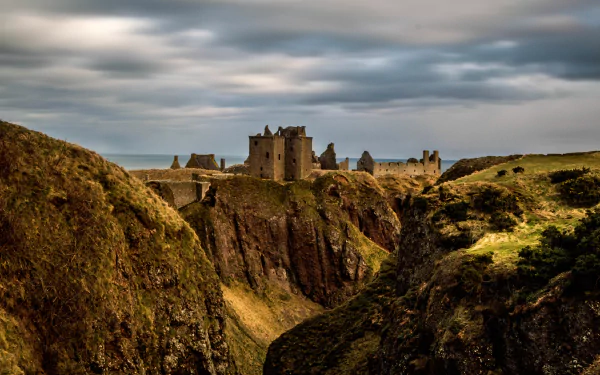 man made dunnottar castle HD Desktop Wallpaper | Background Image