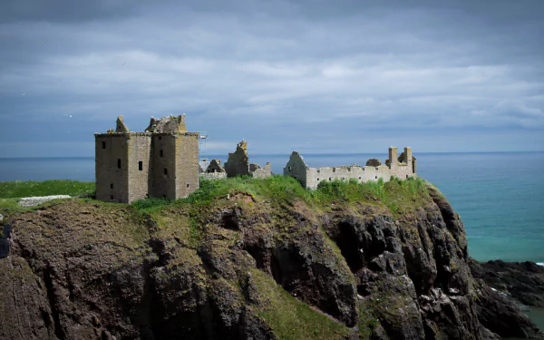 man made dunnottar castle HD Desktop Wallpaper | Background Image