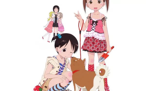 Anime Strawberry Marshmallow HD Desktop Wallpaper | Background Image