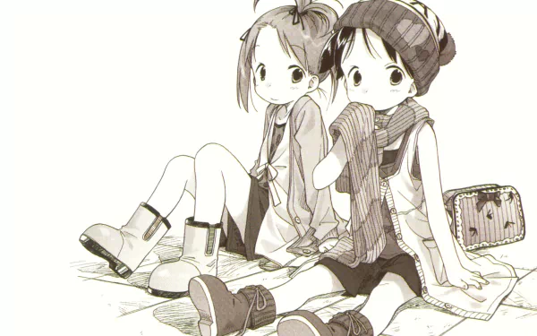 Anime Strawberry Marshmallow HD Desktop Wallpaper | Background Image