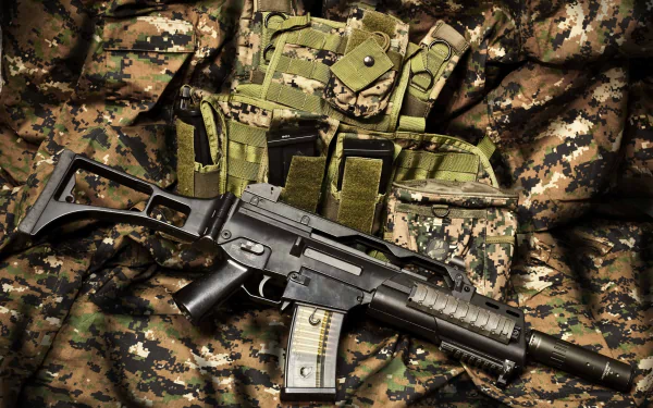 man made Heckler & Koch G36 HD Desktop Wallpaper | Background Image