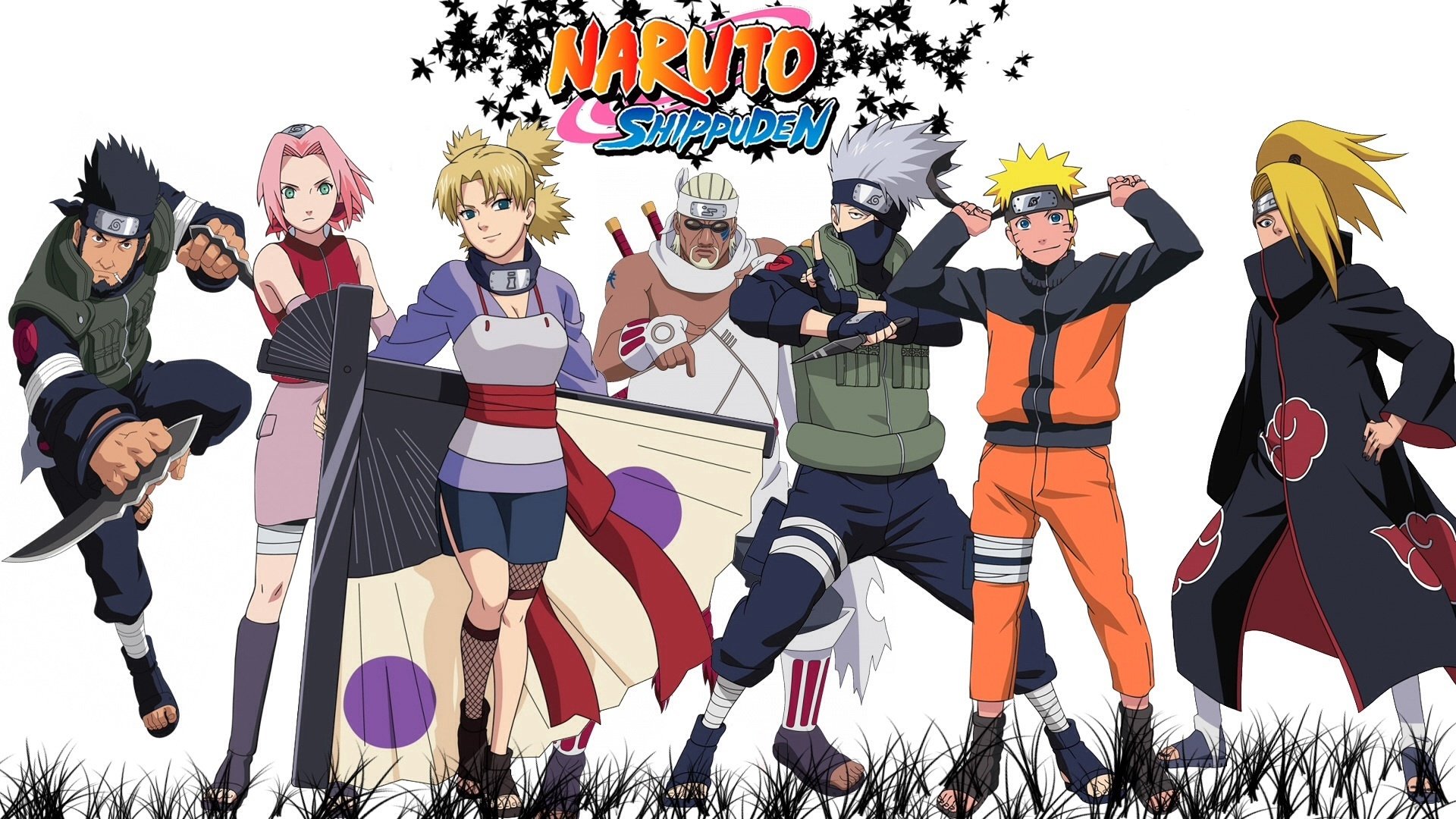 Download Asuma Sarutobi Sakura Haruno Temari (Naruto) Killer Bee (Naruto) Kakashi Hatake Naruto Uzumaki Deidara (Naruto) Anime Naruto  HD Wallpaper