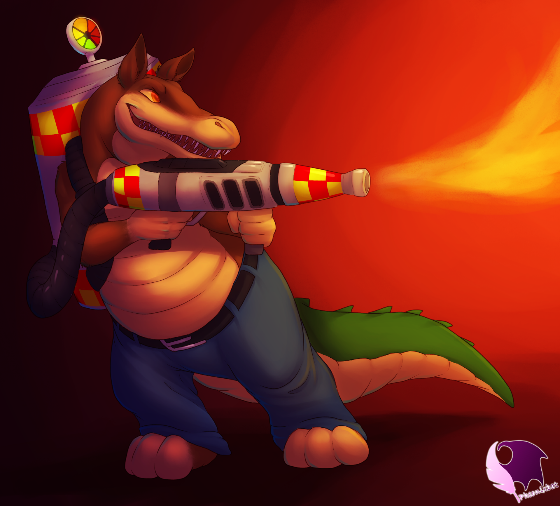 Download Dingodile (Crash Bandicoot) Video Game Crash Bandicoot HD Wallpaper by Samantha Blank