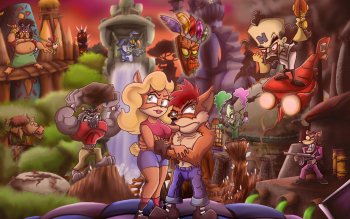 62 Crash Bandicoot HD Wallpapers | Background Images - Wallpaper Abyss