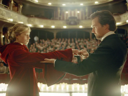 Edward Norton Jessica Biel movie The Illusionist HD Desktop Wallpaper | Background Image