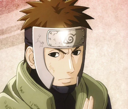 HD desktop wallpaper featuring Yamato from the anime Naruto, showcasing a serious expression with a background of soft hues.